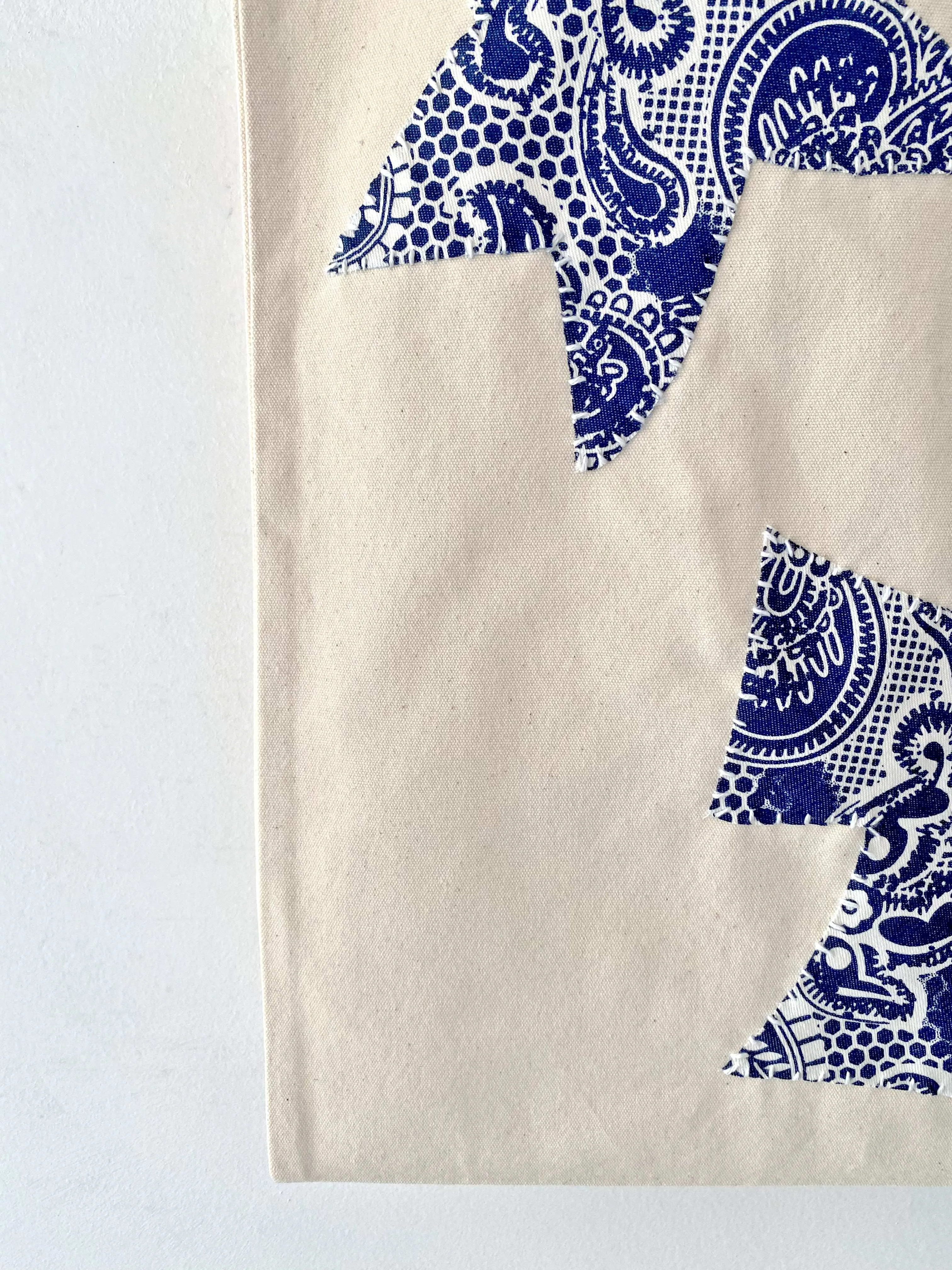 Star Patchwork Tote Bag