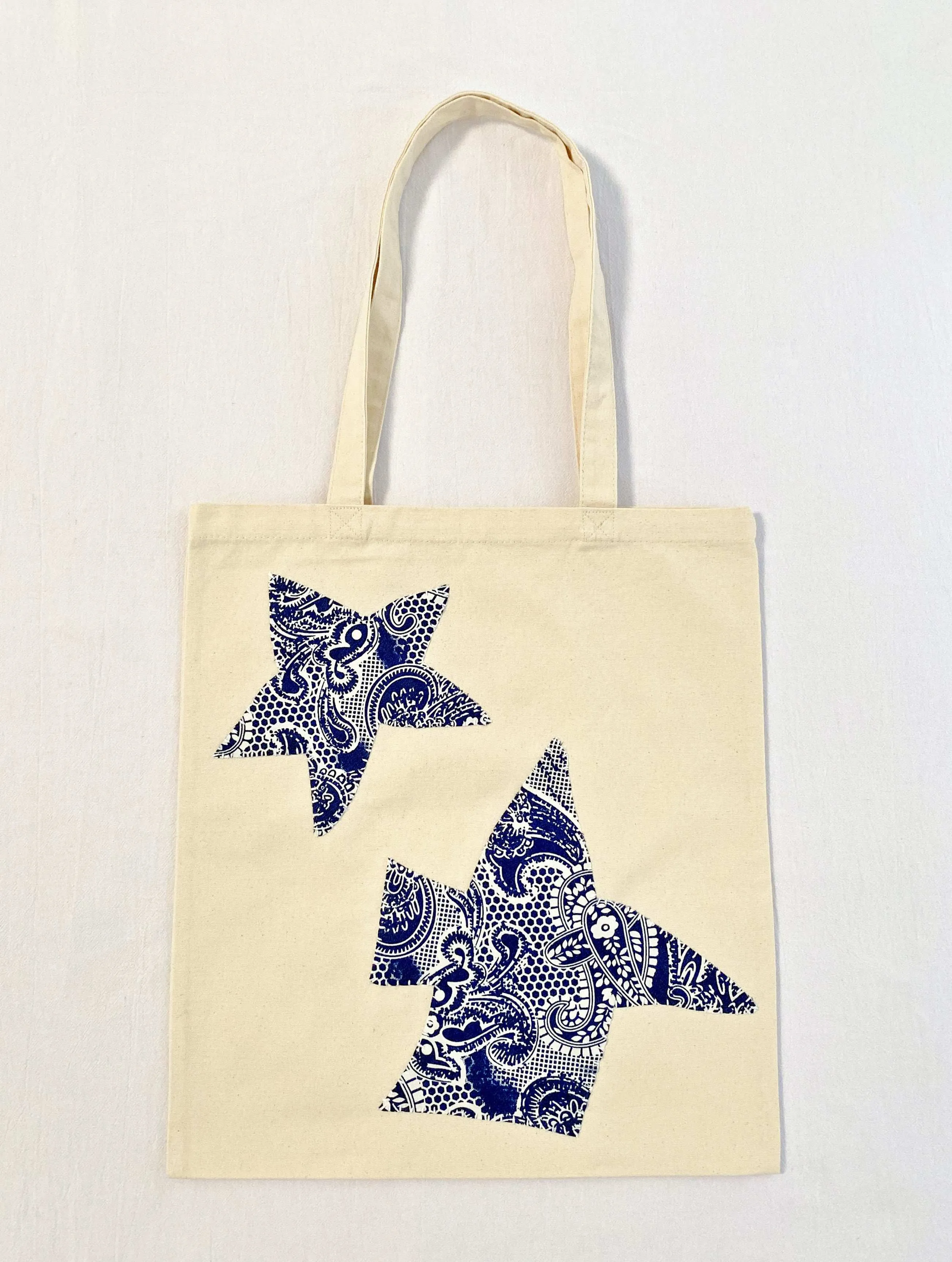 Star Patchwork Tote Bag