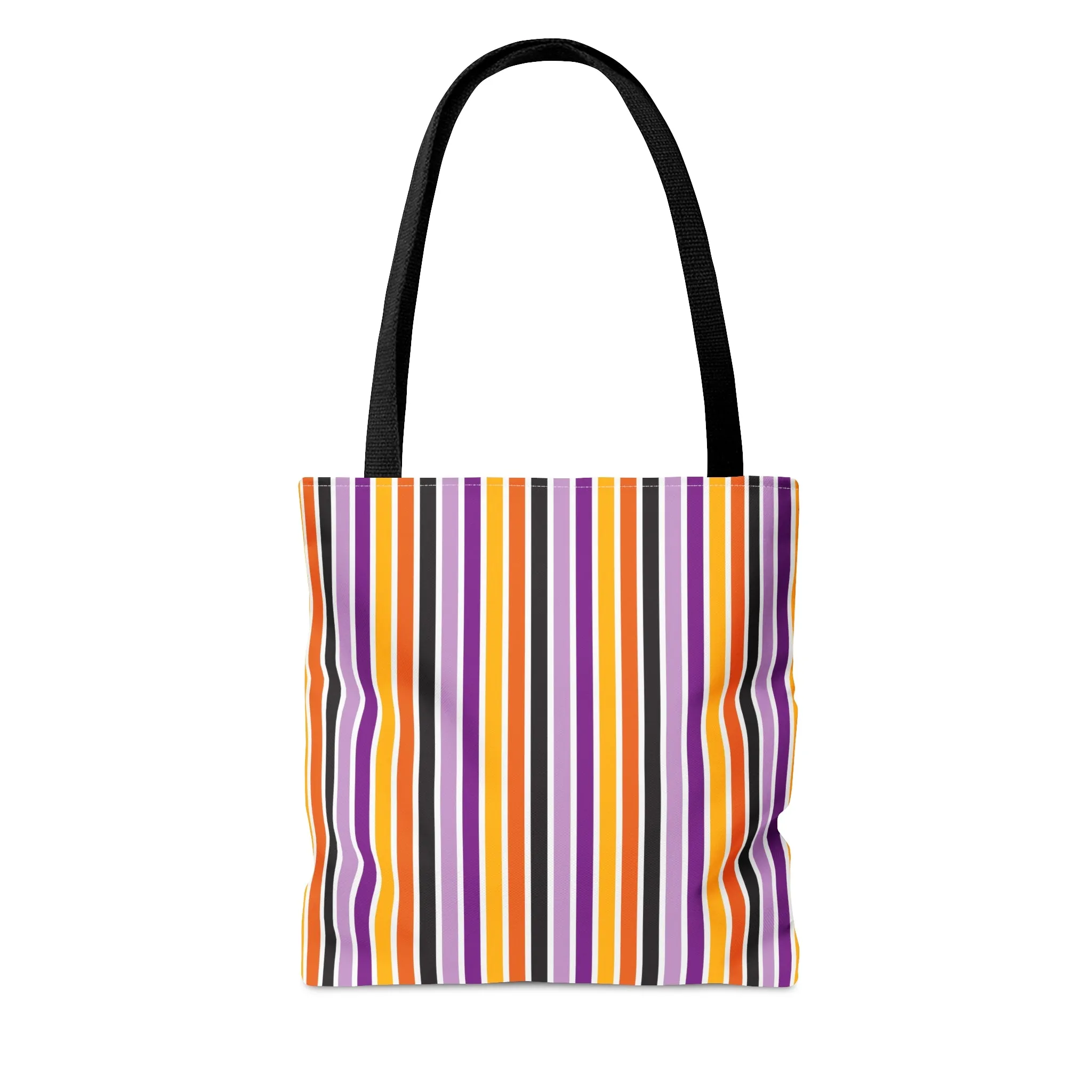 Stripe Pattern AOP Tote Bag