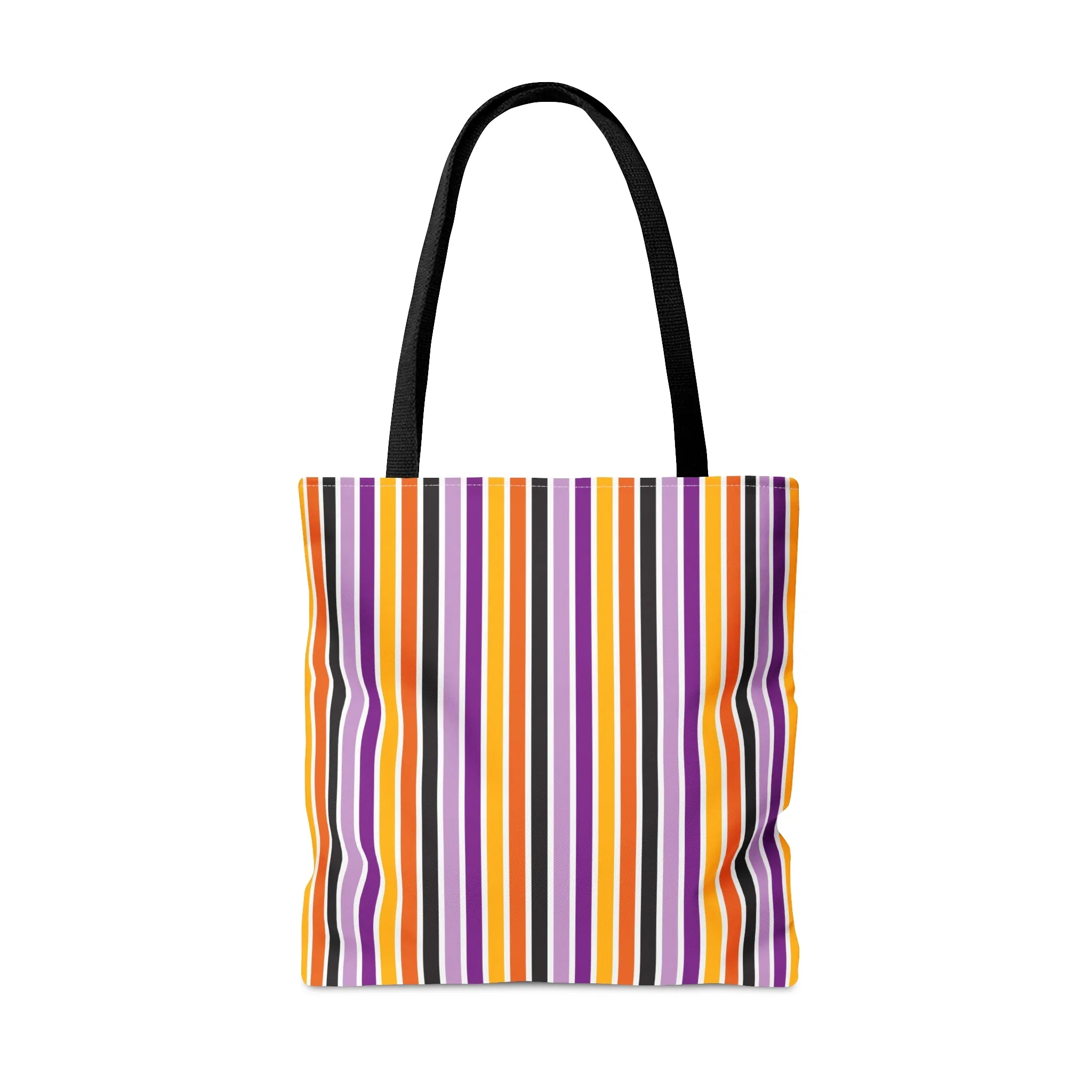 Stripe Pattern AOP Tote Bag