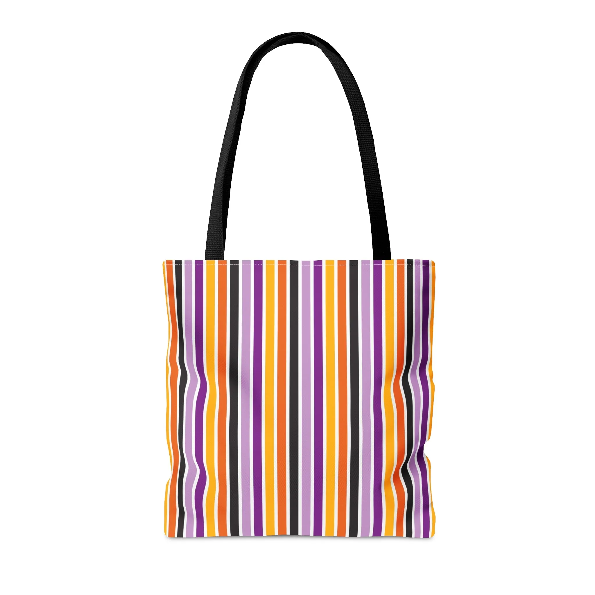 Stripe Pattern AOP Tote Bag