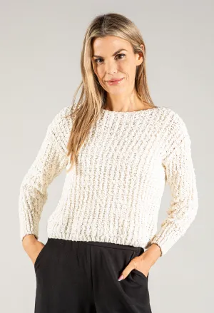 Summer Knit with a Boat Neckline