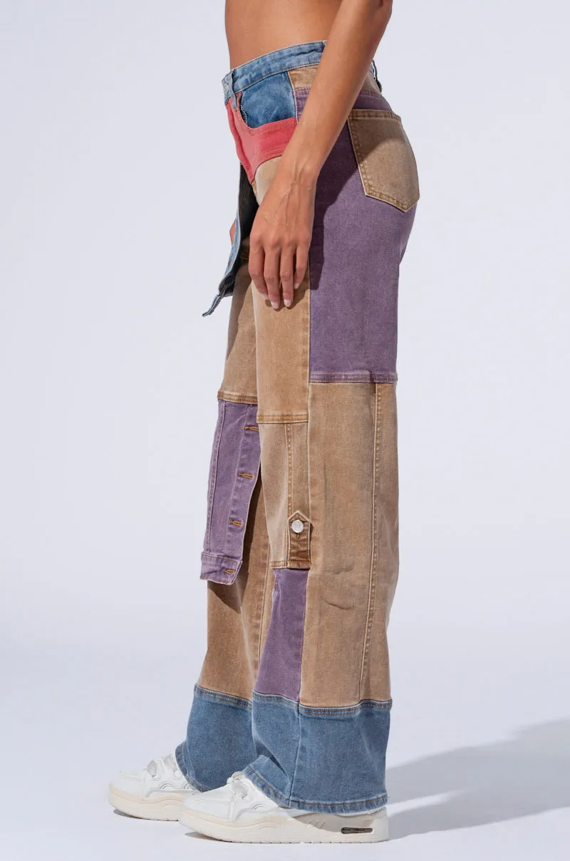 SUPERNATURAL PATCHWORK JEANS