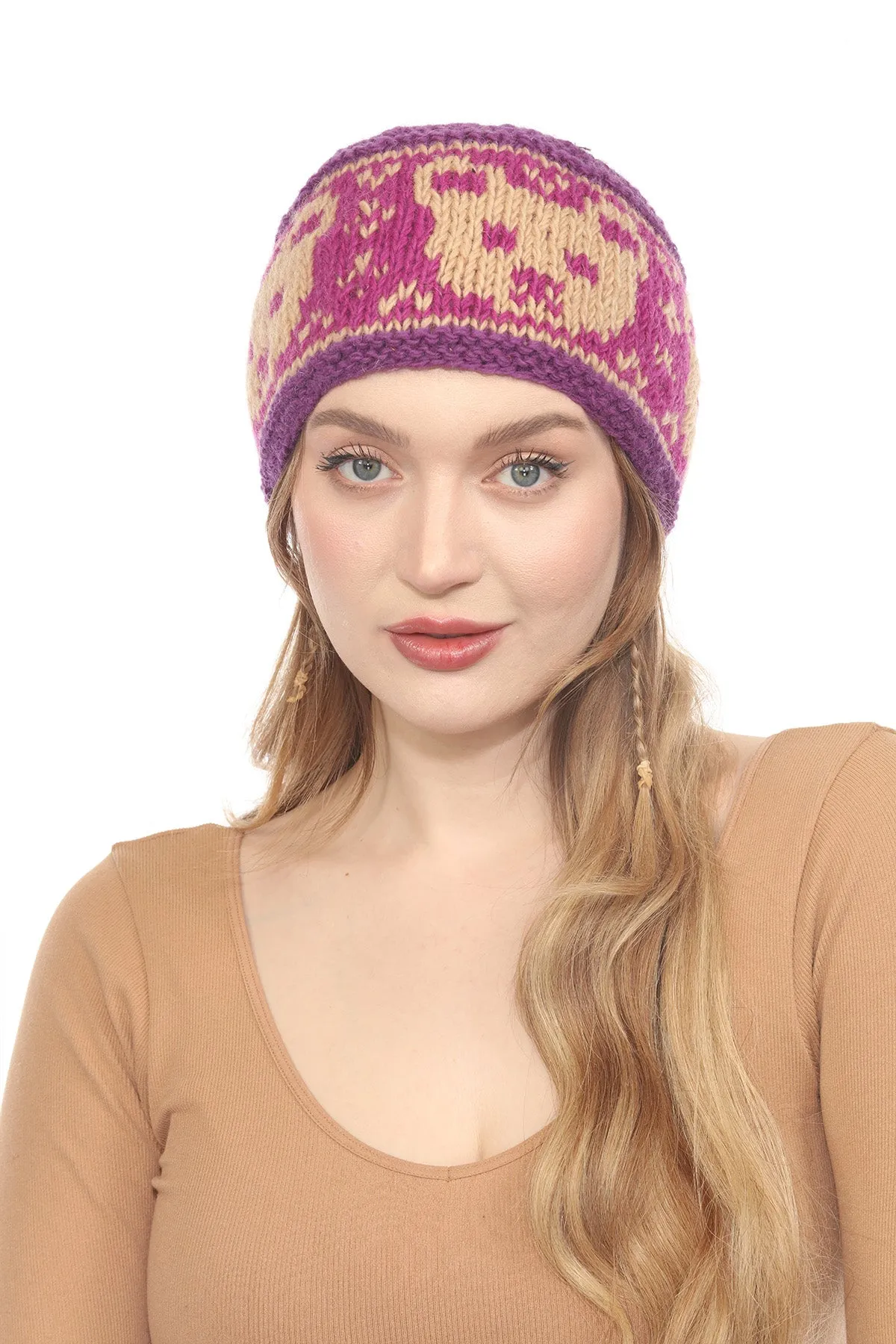 Teddy Bear Knit Headband