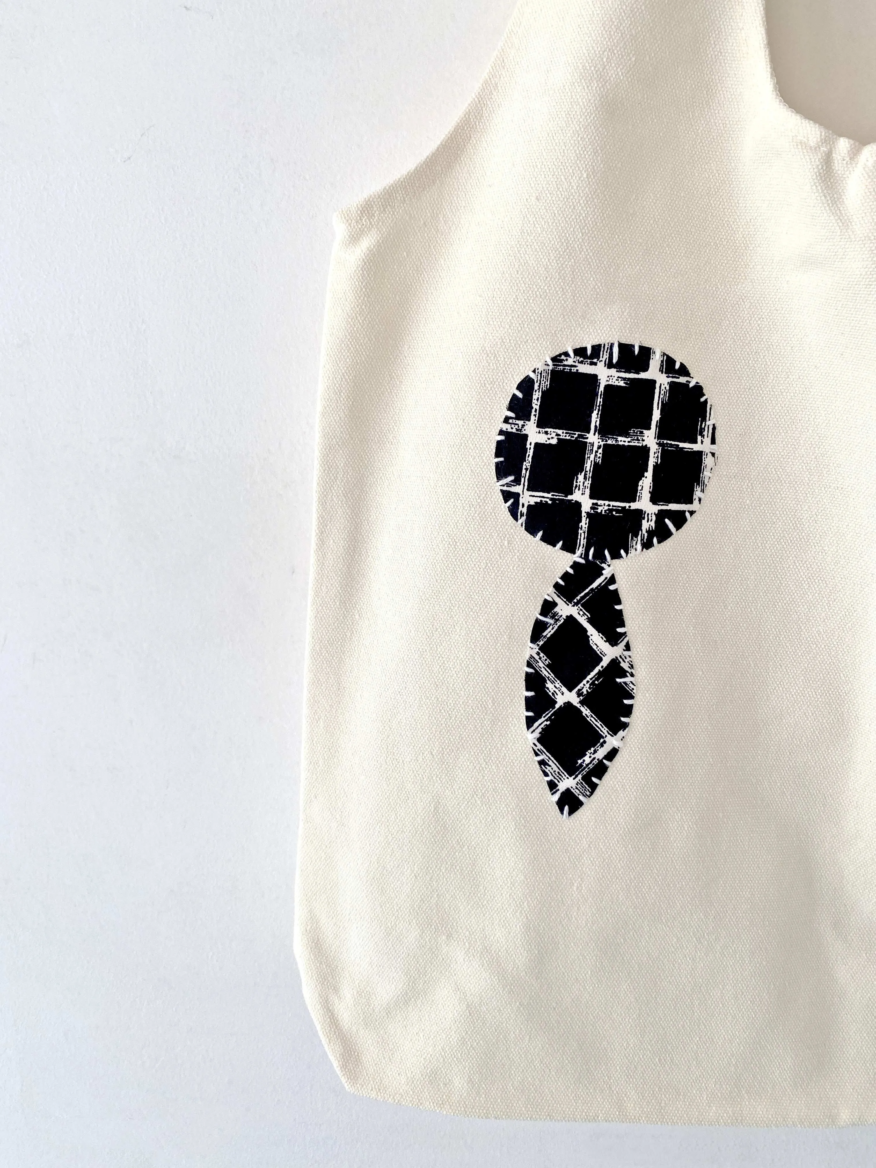 Textile Art Canvas Bag
