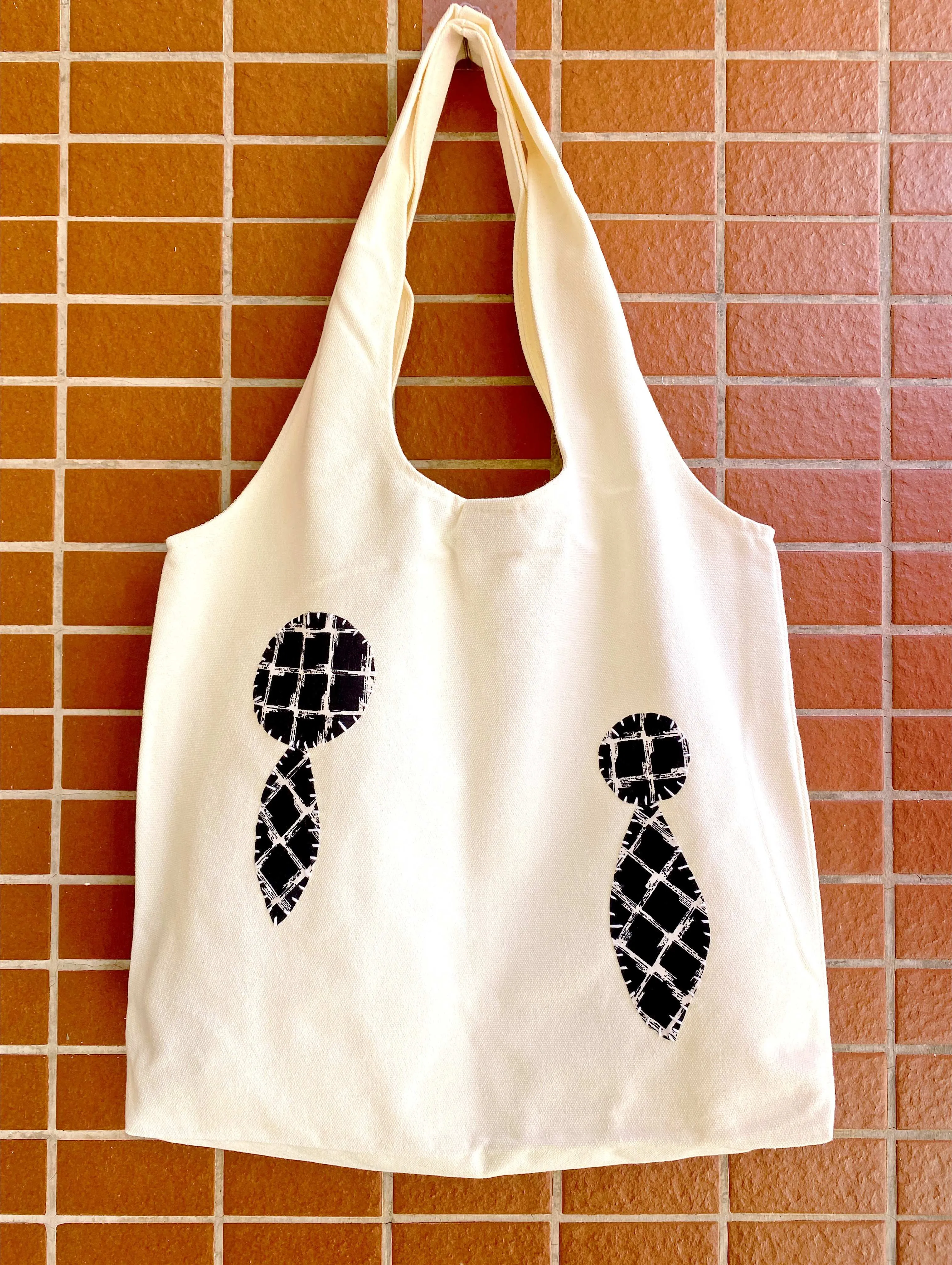 Textile Art Canvas Bag