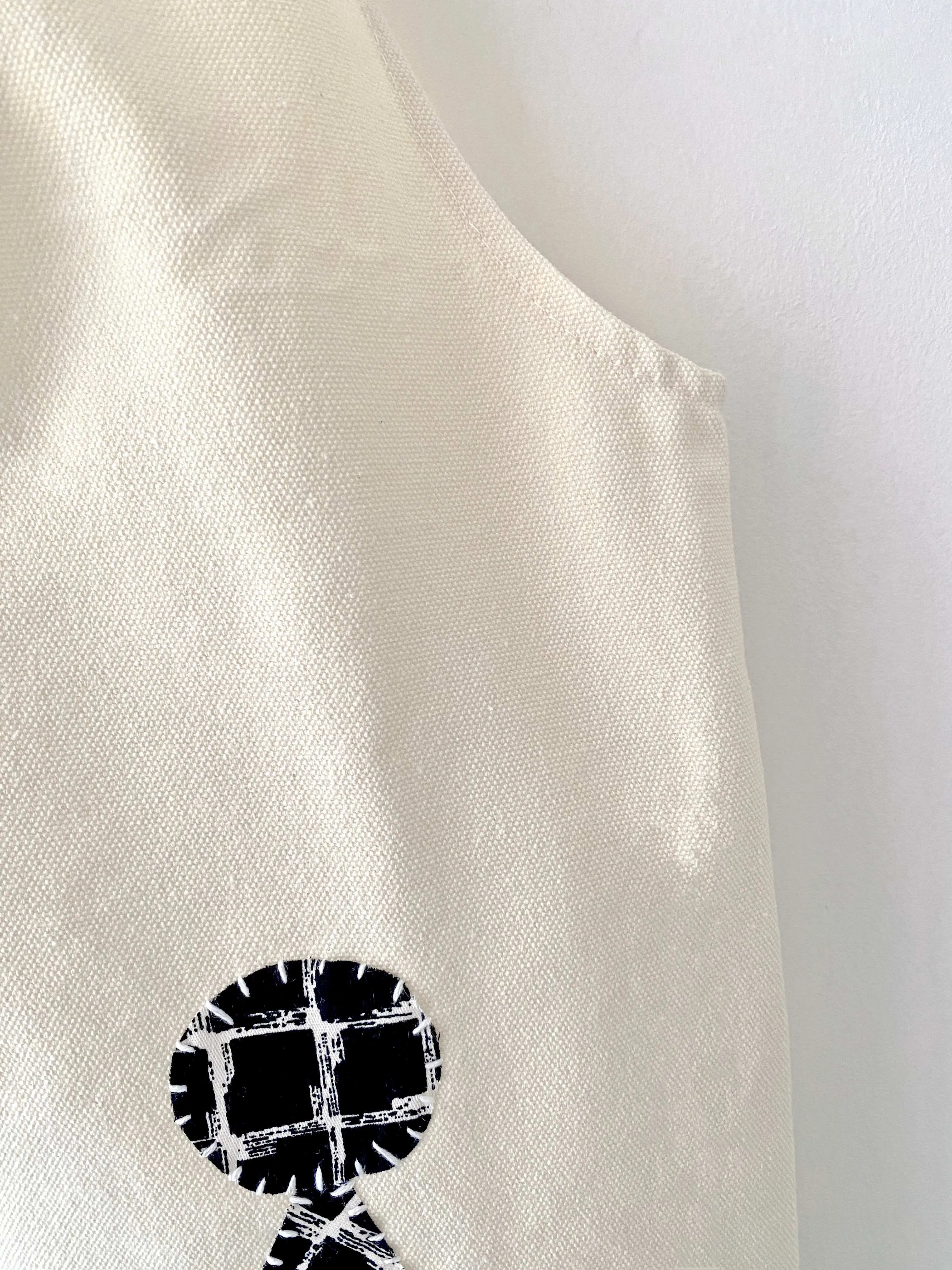 Textile Art Canvas Bag