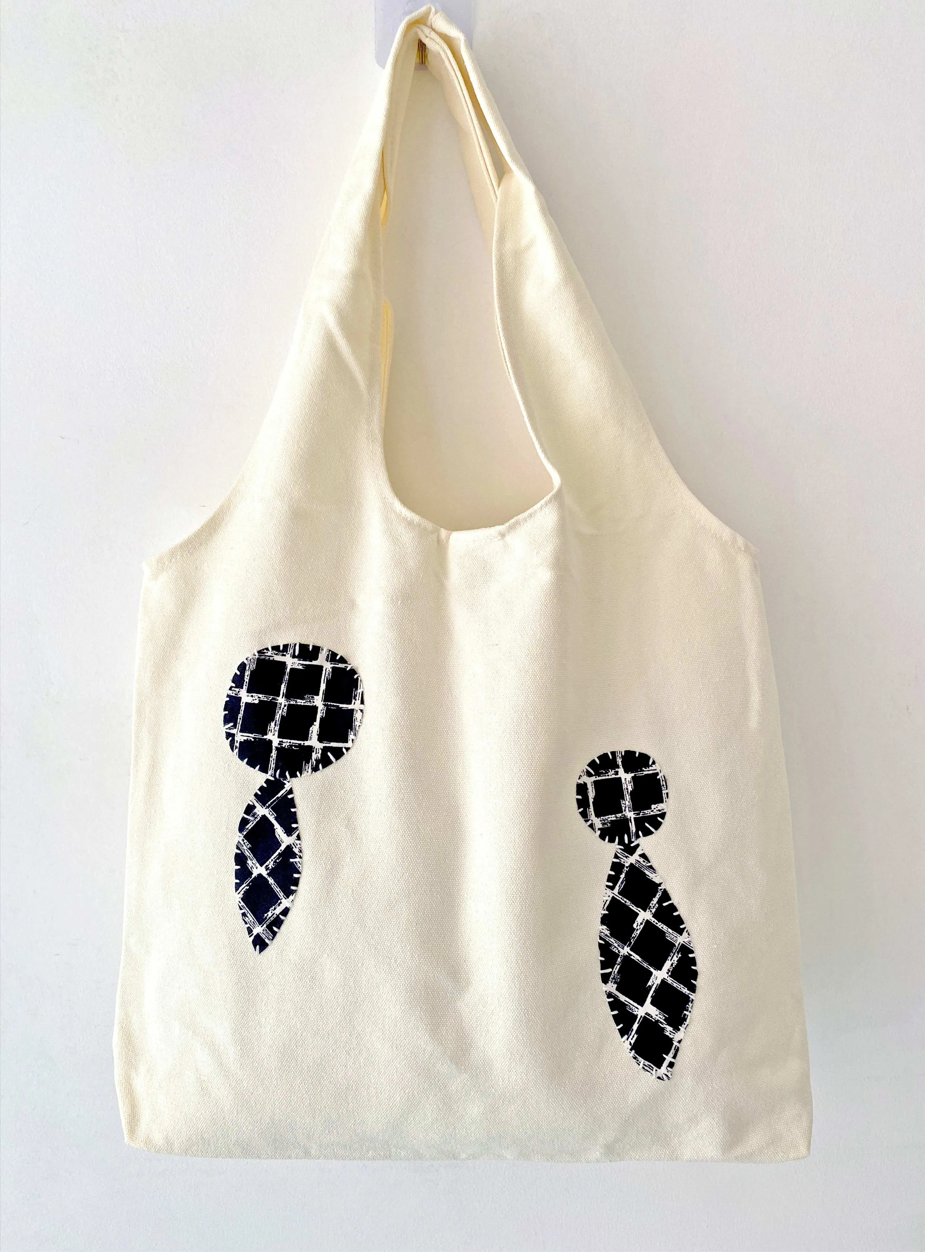 Textile Art Canvas Bag