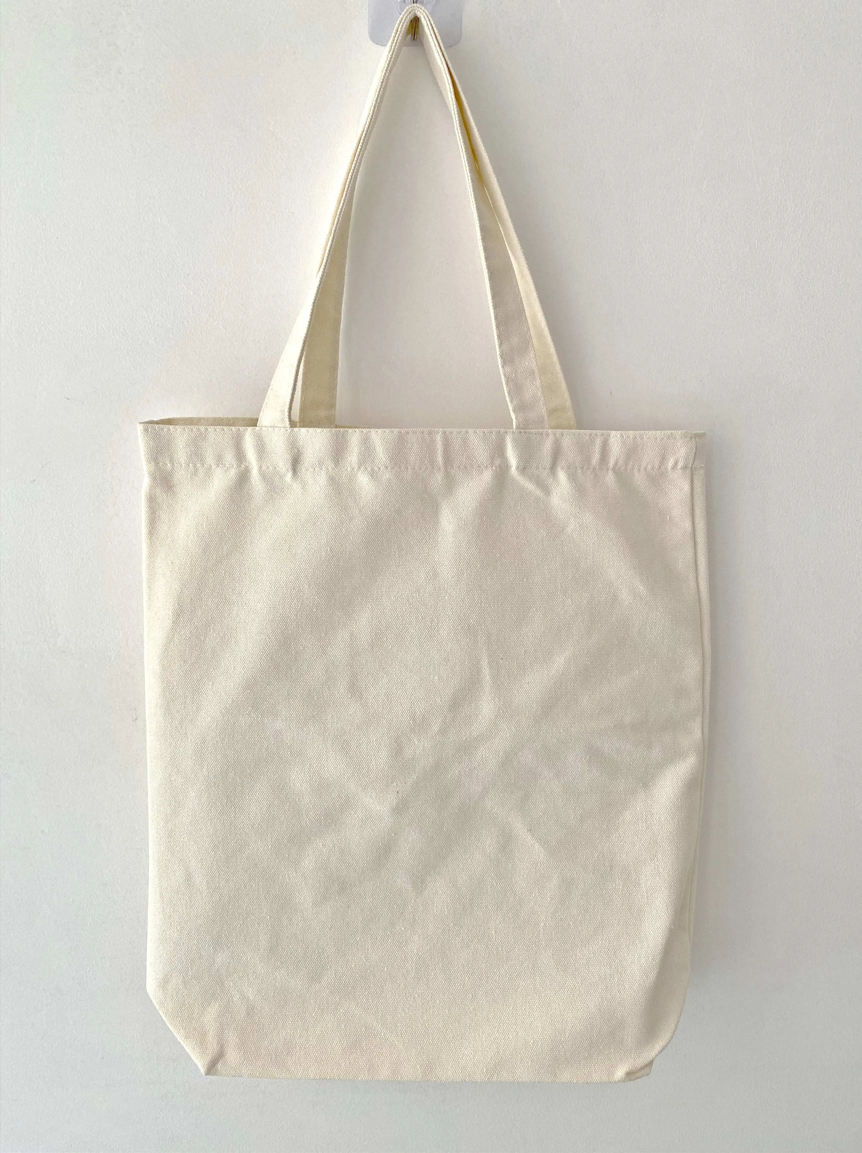 Textured Cotton Patch Tote