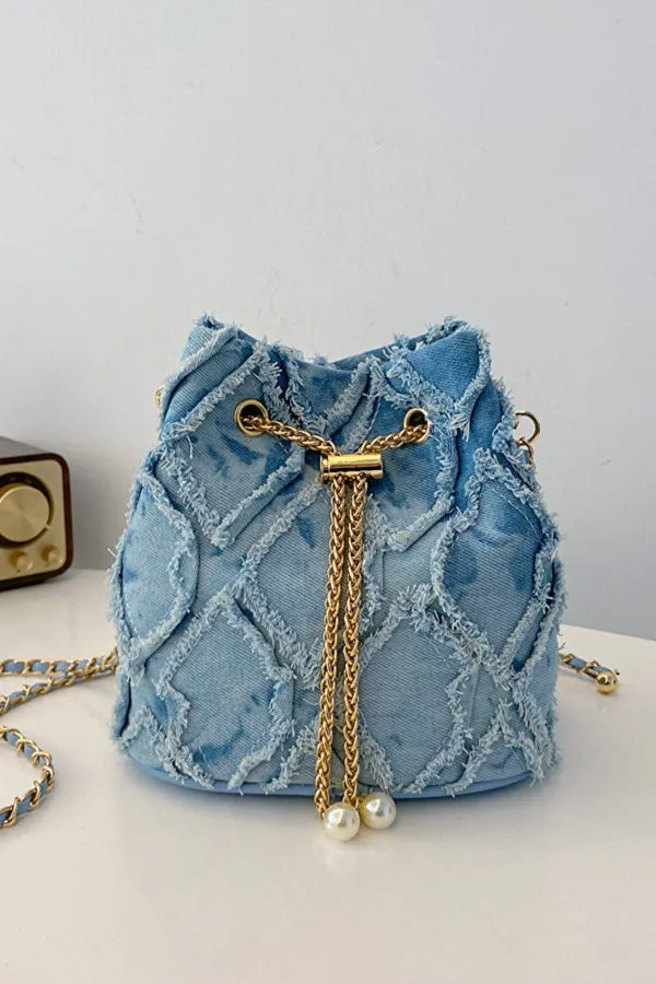 The Denim Bucket Bag