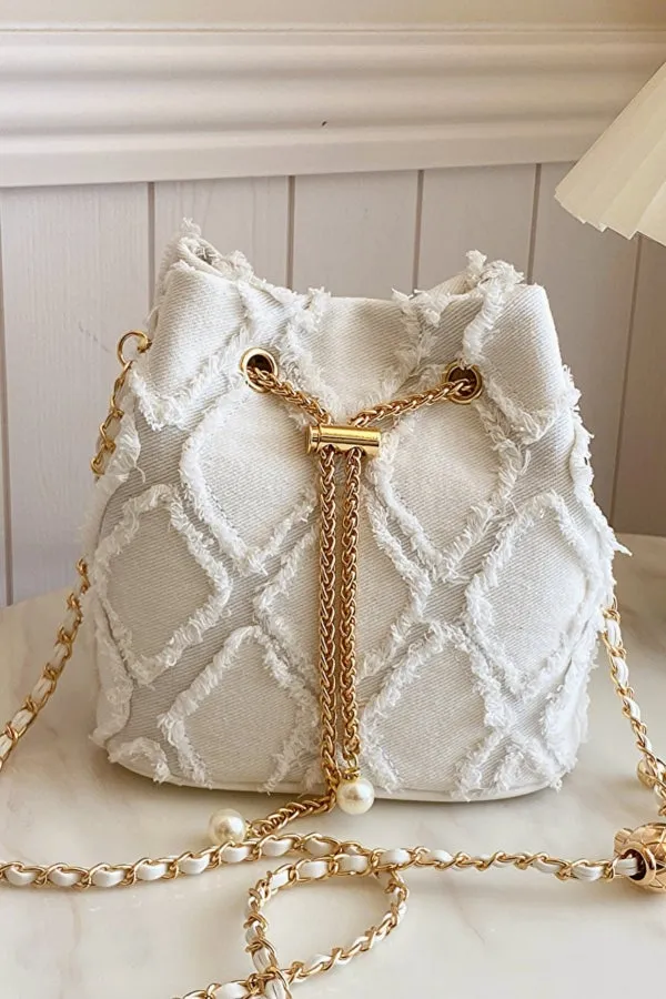 The Denim Bucket Bag