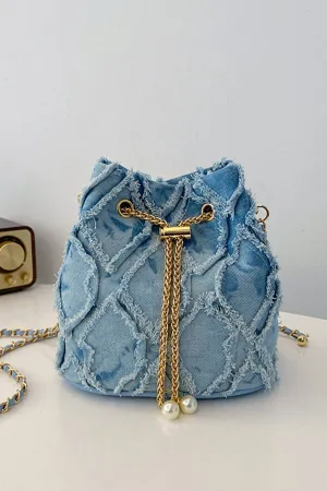 The Denim Bucket Bag
