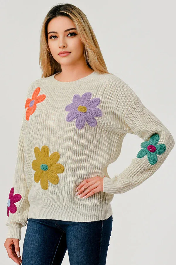 The Flower Power Sweater