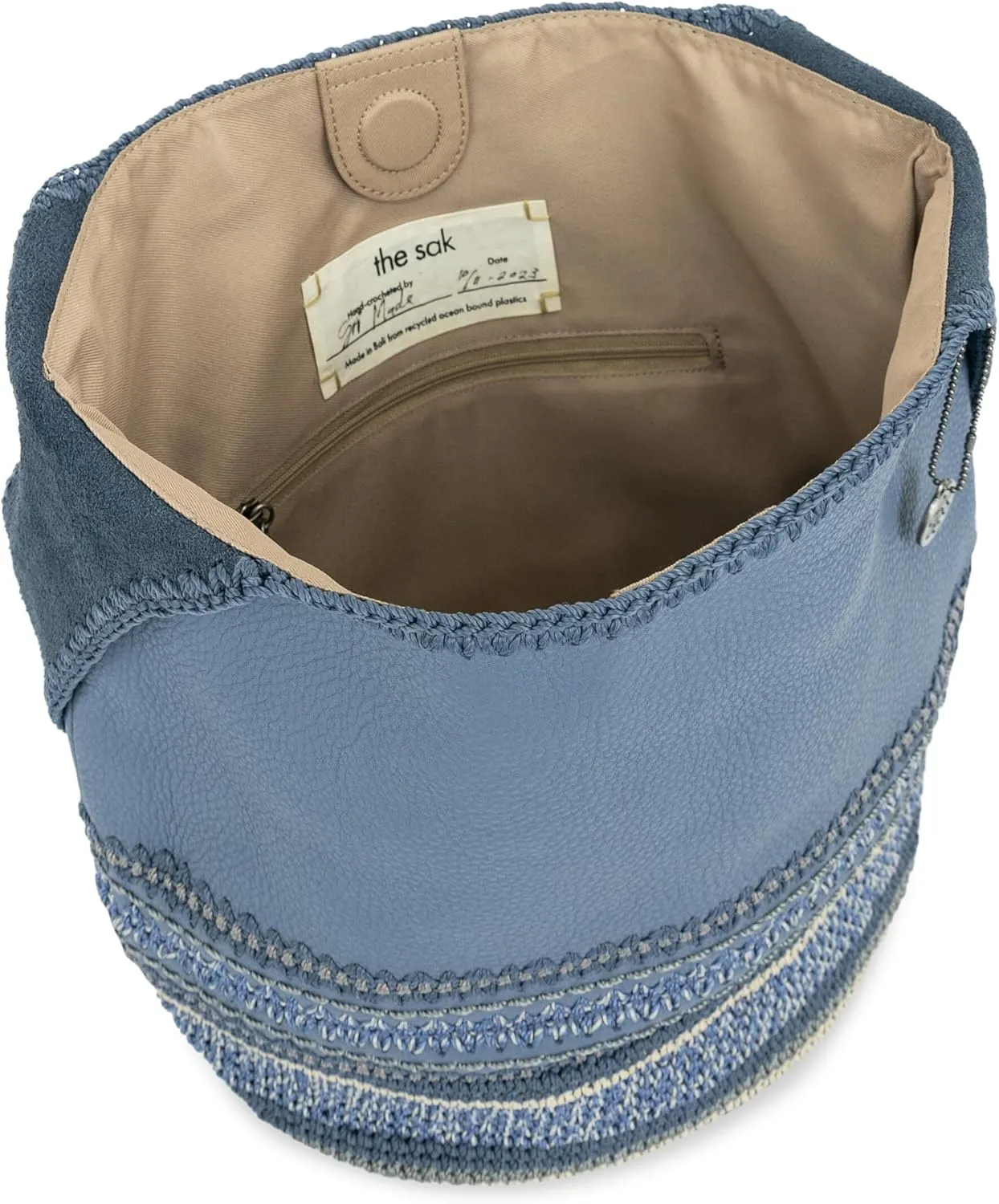 The Sak 120 Hobo Bag - Large Women's Purse & Shoulder Bag - Handbag With Back Zipper Pocket and Magnetic Snap Closure