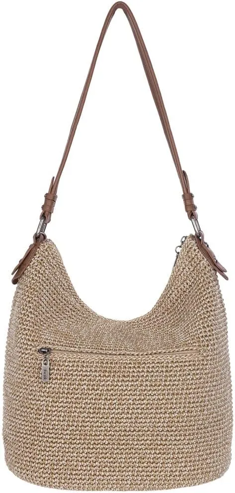 The Sak Sequoia Hobo Bag - Hand Crochet Large Women's Purse for Everyday & Travel - Durable Handbag & Tote With Zipper Pocket