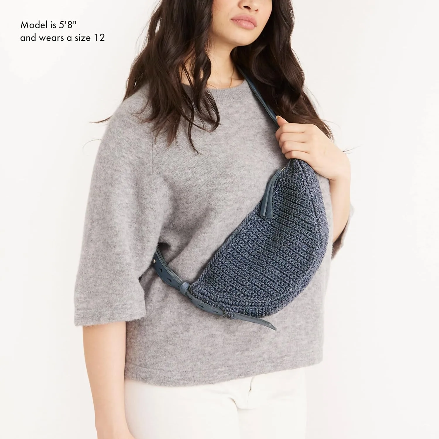 The Sak Tess Sling Purse - Small Woman's Crossbody Bag For Everyday & Travel - Handbag With Zipper Closure & Adjustable Strap