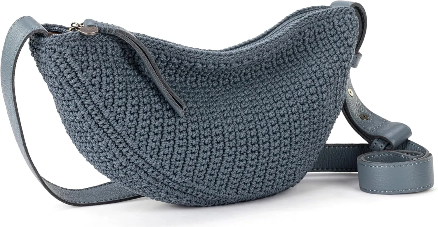 The Sak Tess Sling Purse - Small Woman's Crossbody Bag For Everyday & Travel - Handbag With Zipper Closure & Adjustable Strap