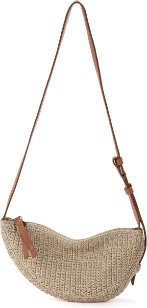 The Sak Tess Sling Purse - Small Woman's Crossbody Bag For Everyday & Travel - Handbag With Zipper Closure & Adjustable Strap