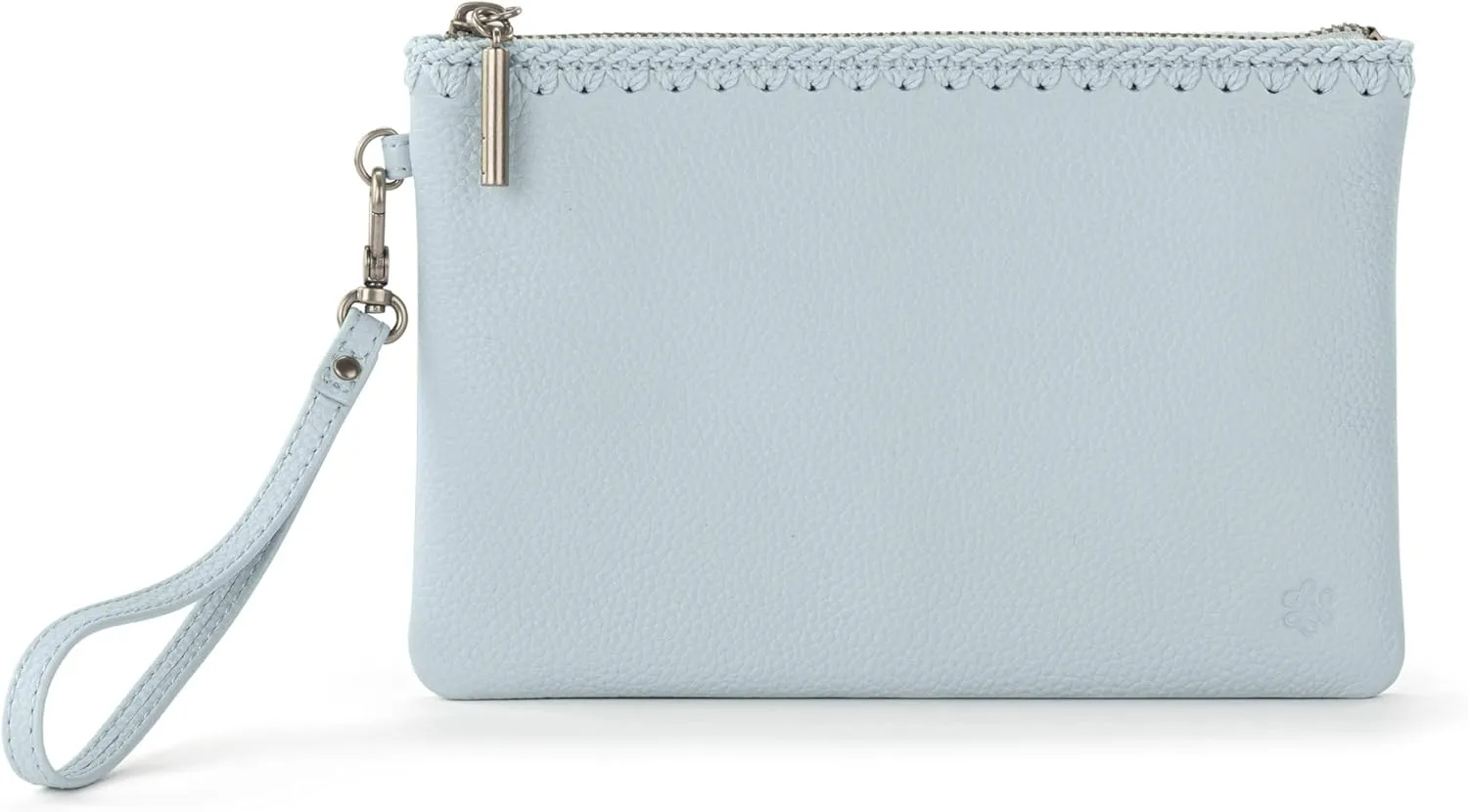 The Sak Vita Wristlet Purse - Small Hand Crochet Women's Clutch for Everyday & Travel - Mini Handbag With Card Slots & Zipper