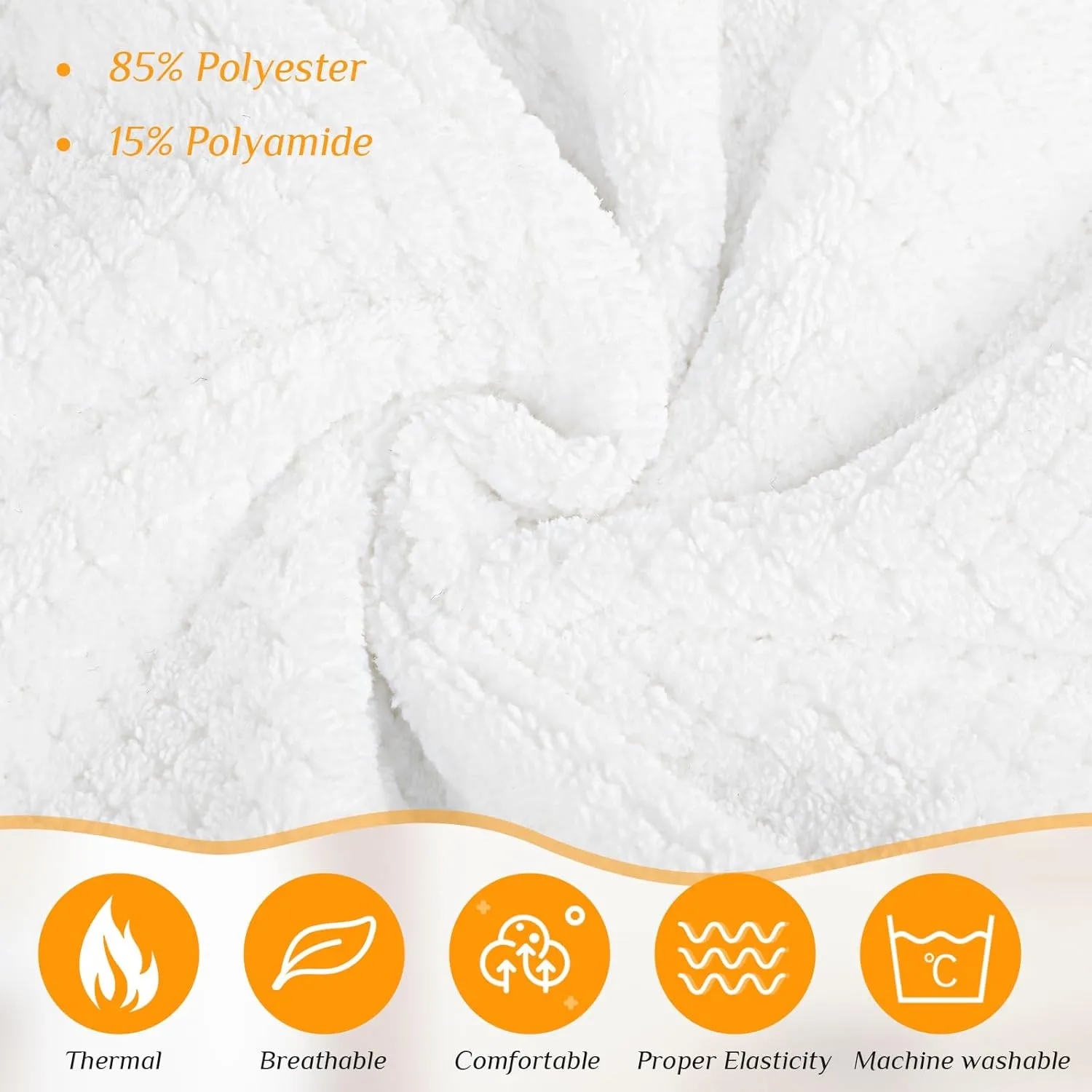 Tigeen 2 Pcs Towel Wrap for Women Lightweight Spa Robe with Adjustable Closure Elastic Top Soft Bathrobe Spa Wrap (XXL-4XL,White)