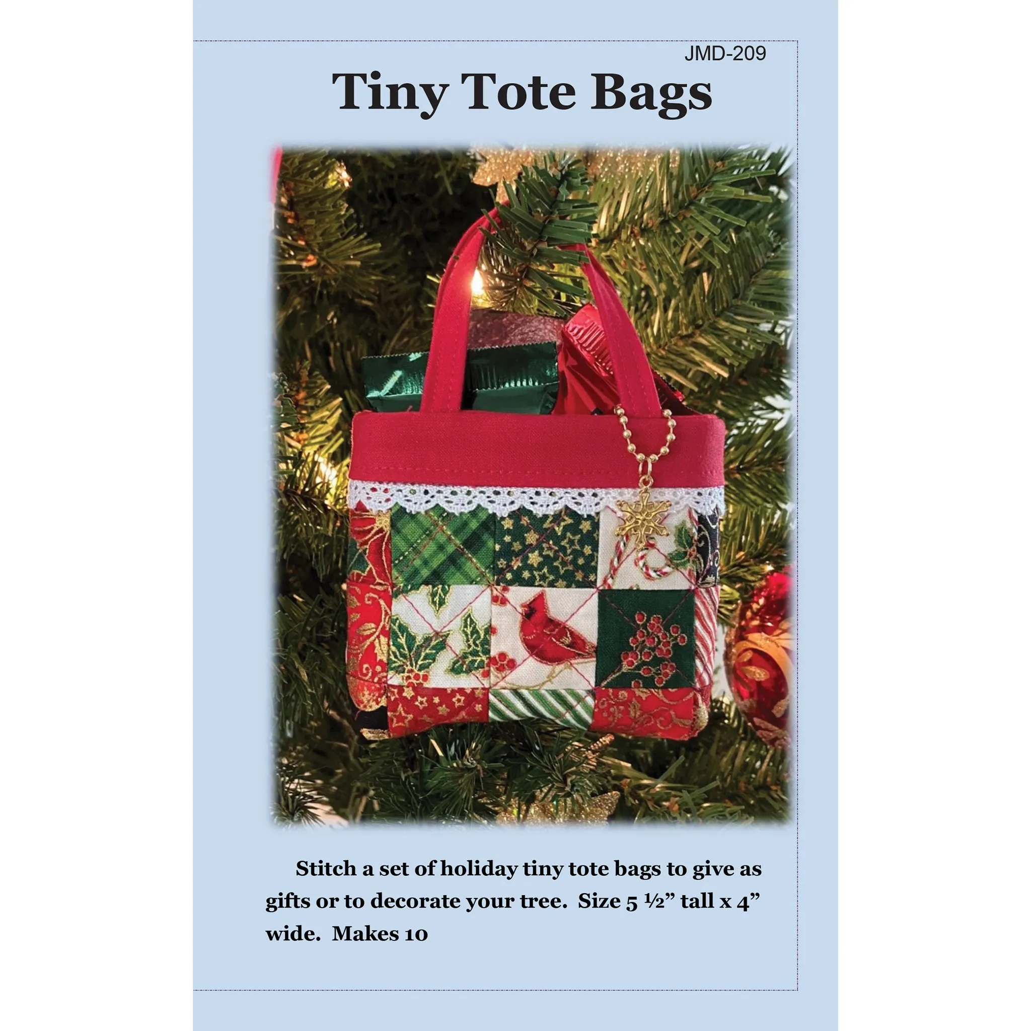 Tiny Tote Bags JMD-209e - Downloadable Pattern
