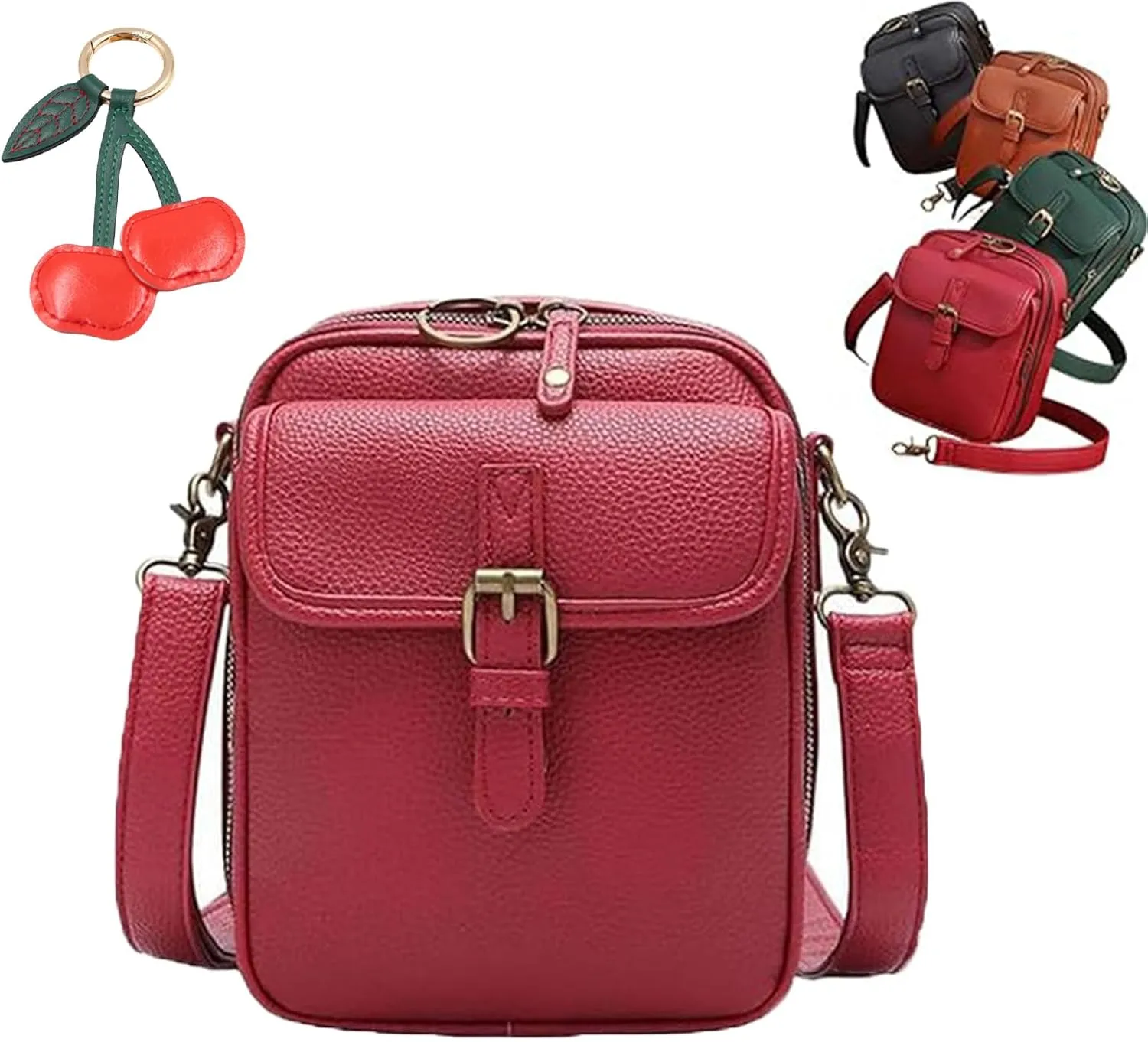 Tojoyride Crossbody Bag, Urvashi Crossbody Bag, Vintage Anti Theft Messenger Shoulder Bags