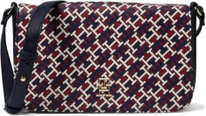 Tommy Hilfiger Darcy Crossbody Mono PVC Red/White/Blue Multi One Size