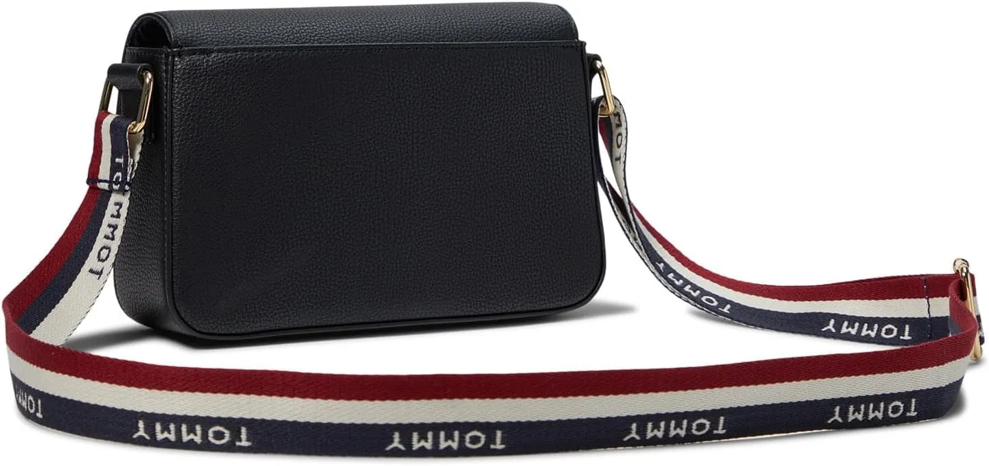 Tommy Hilfiger Reese II Flap Envelope Crossbody Pebble PVC