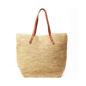 TOTE BAG - CROCHETED RAFFIA
