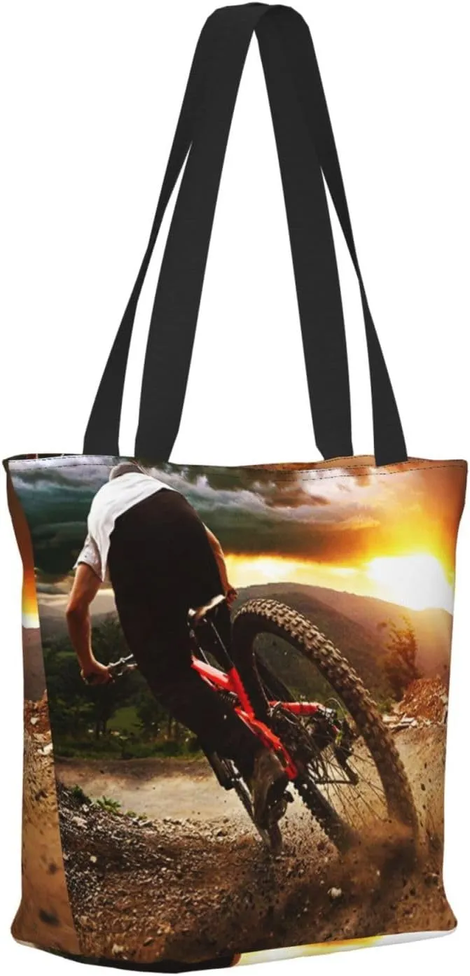 Tote Bag for Women, Clear Blue Ocean View Tote Bag, Travel Tote Handbags for Gym