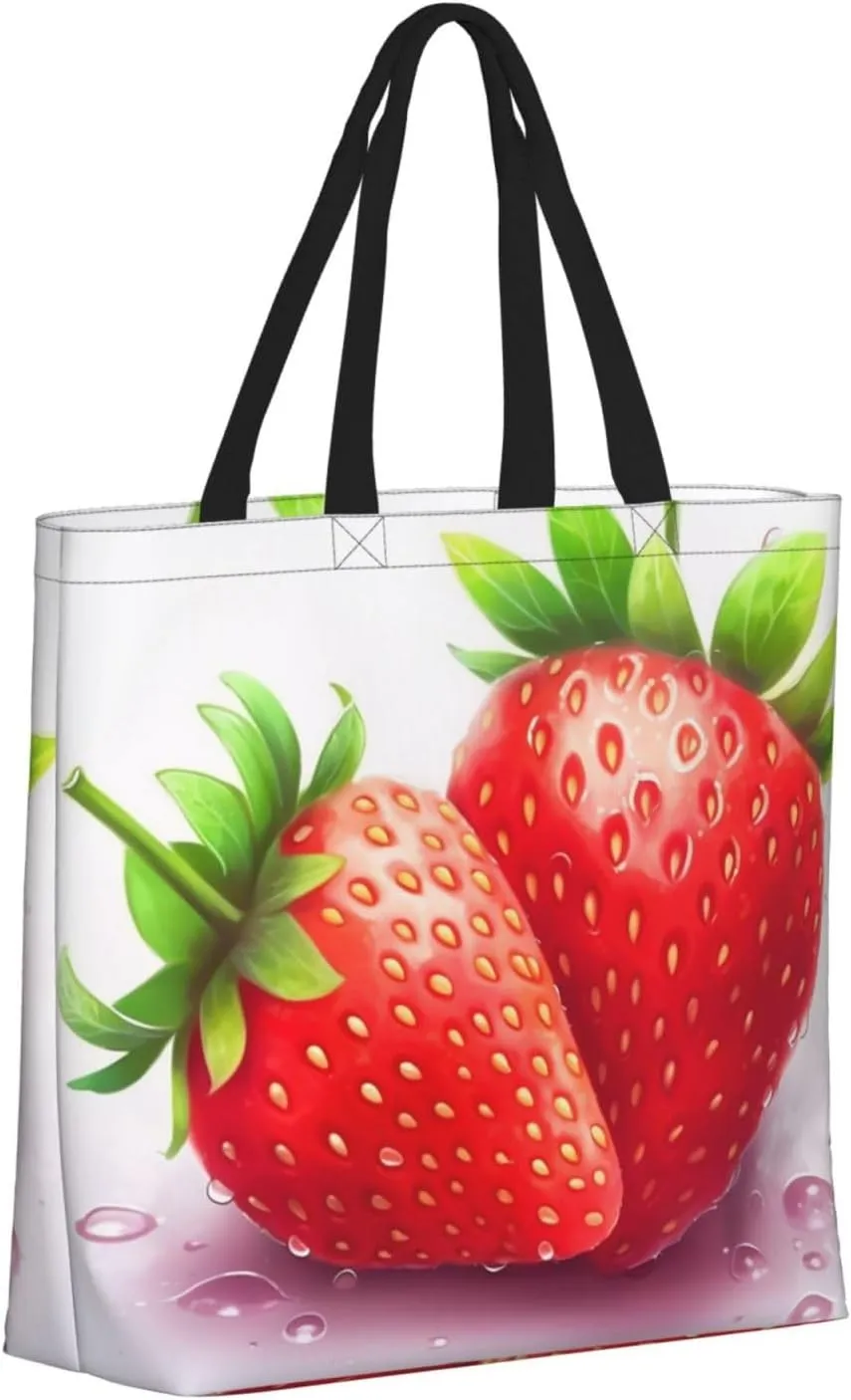 Tote Bag for Women Cute Turquoise Shoulder Bag with Zipper Handbag Large Capacity Reusable Grocery Bag