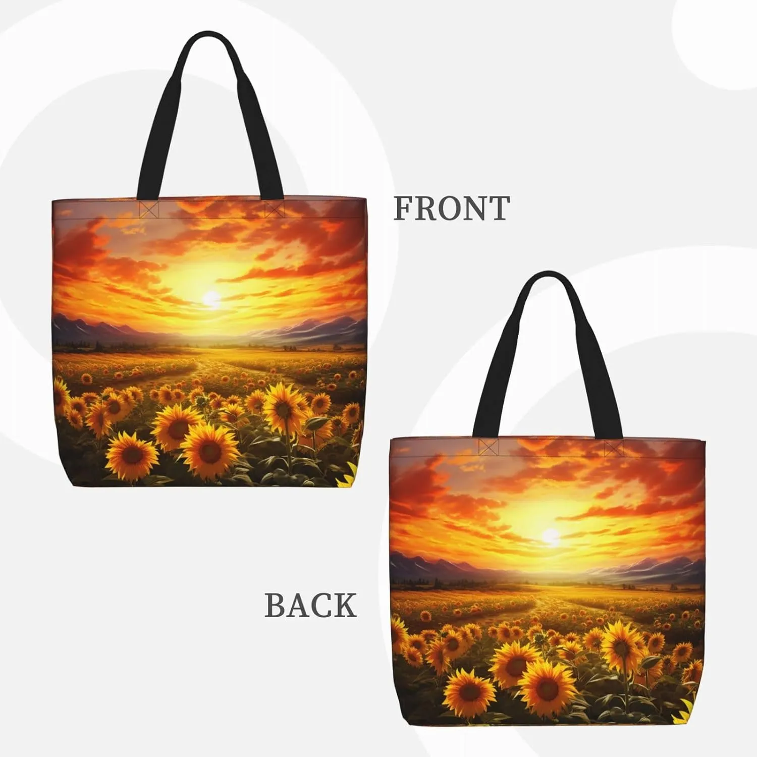 Tote Bag for Women Eagle Flag Shoulder Bag with Zipper Handbag Large Capacity Reusable Grocery Bag