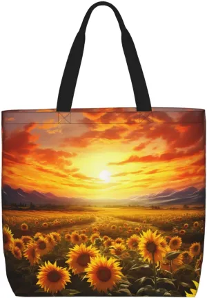 Tote Bag for Women Eagle Flag Shoulder Bag with Zipper Handbag Large Capacity Reusable Grocery Bag