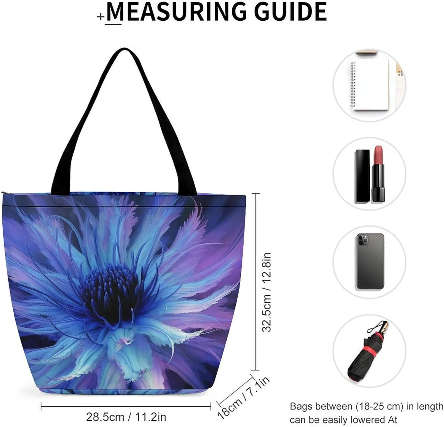 Tote Bag for Women Grocery Bag African Leopard on Rock Foldable Shopping Bags Reusable Large Tote Bag