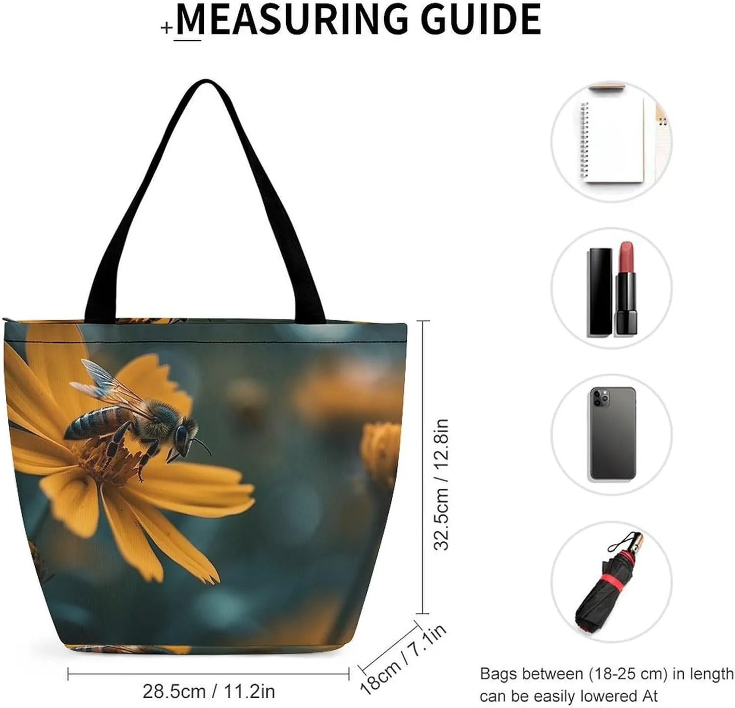 Tote Bag for Women Grocery Bag Christmas Gnome Foldable Shopping Bags Reusable Large Tote Bag