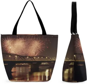 Tote Bag for Women Grocery Bag Exotic Patterns Foldable Shopping Bags Reusable Large Tote Bag