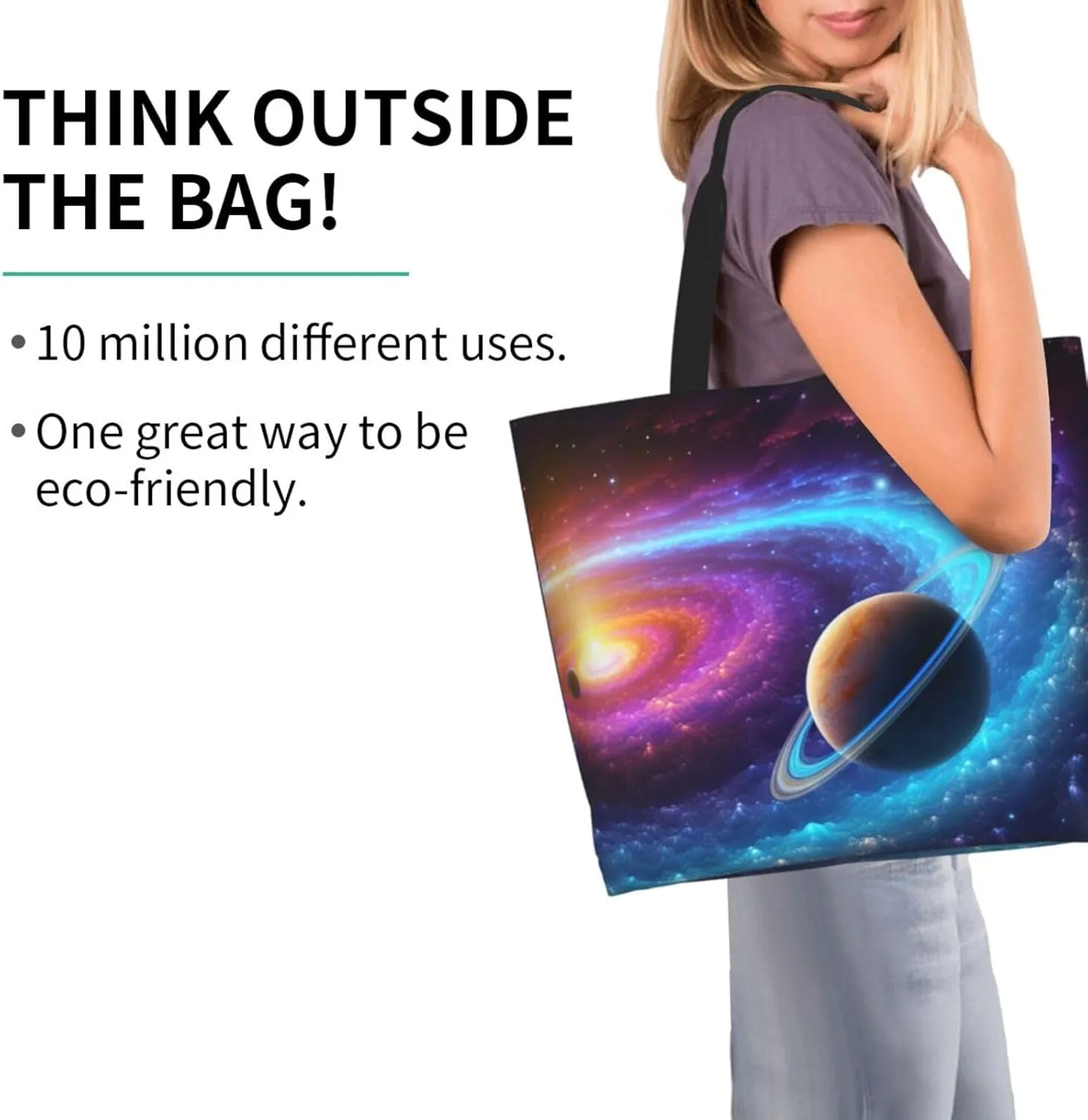 Tote Bag for Women Grocery Bag Reusable Shopping Bag Cute Sunflower and Butterfly Handbag Foldable Shoulder Bag