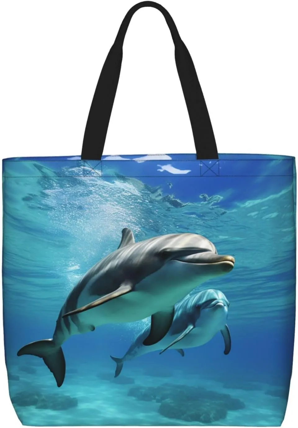 Tote Bag for Women Grocery Bag Reusable Shopping Bag Nebula Desert Monument Handbag Foldable Shoulder Bag