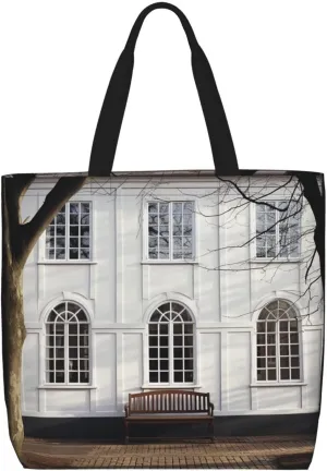 Tote Bag for Women Landscape of Monument Valley Shoulder Bag with Zipper Handbag Large Capacity Reusable Grocery Bag