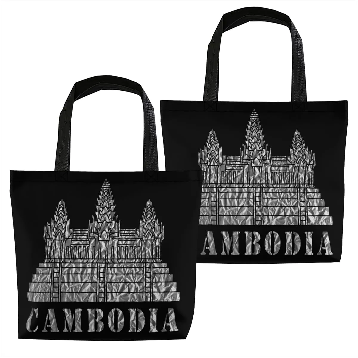 Tote Bag for Women Men Large Reusable Beach Shoulder Bags With Zipper for Gym Shopping Travel Gifts Yoga