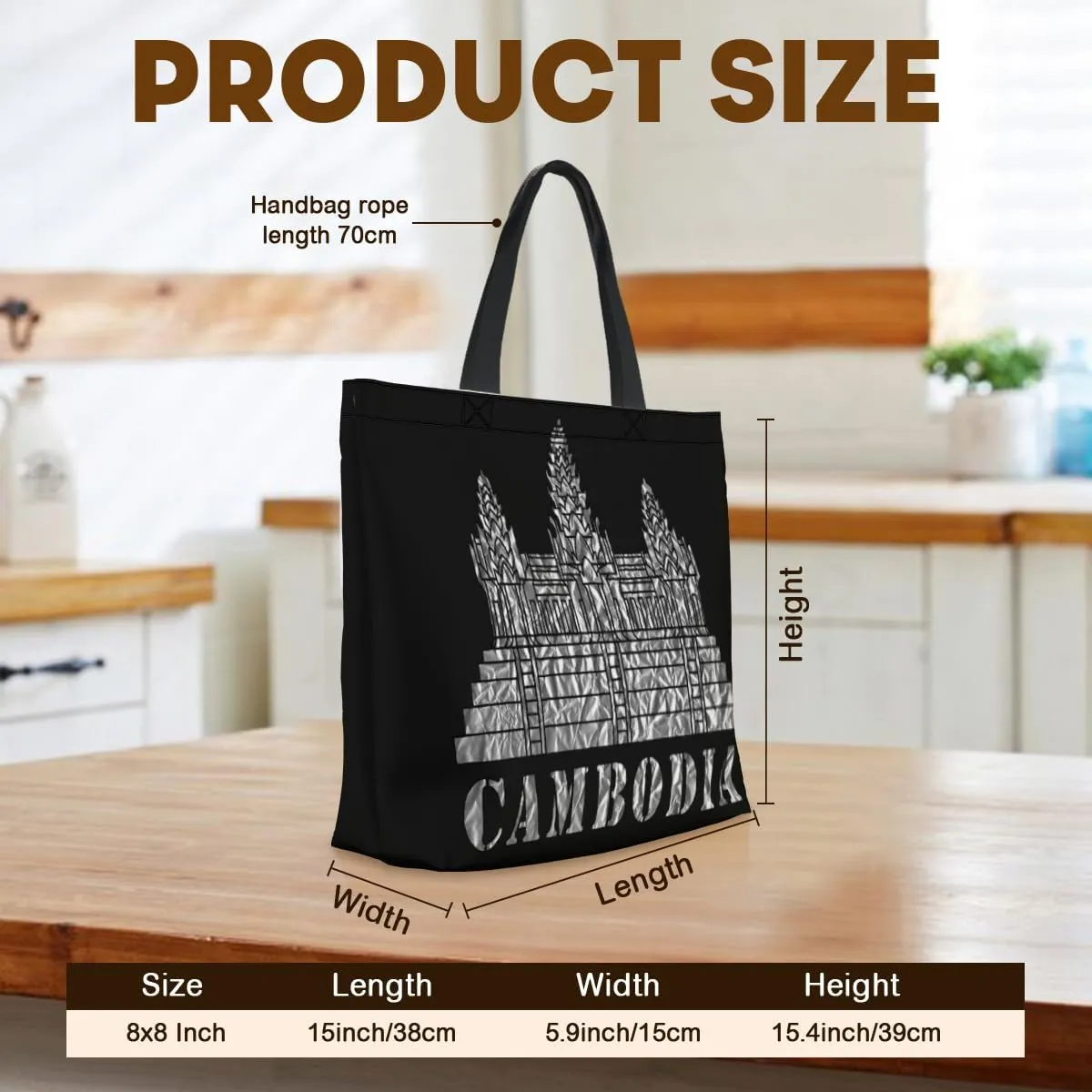 Tote Bag for Women Men Large Reusable Beach Shoulder Bags With Zipper for Gym Shopping Travel Gifts Yoga