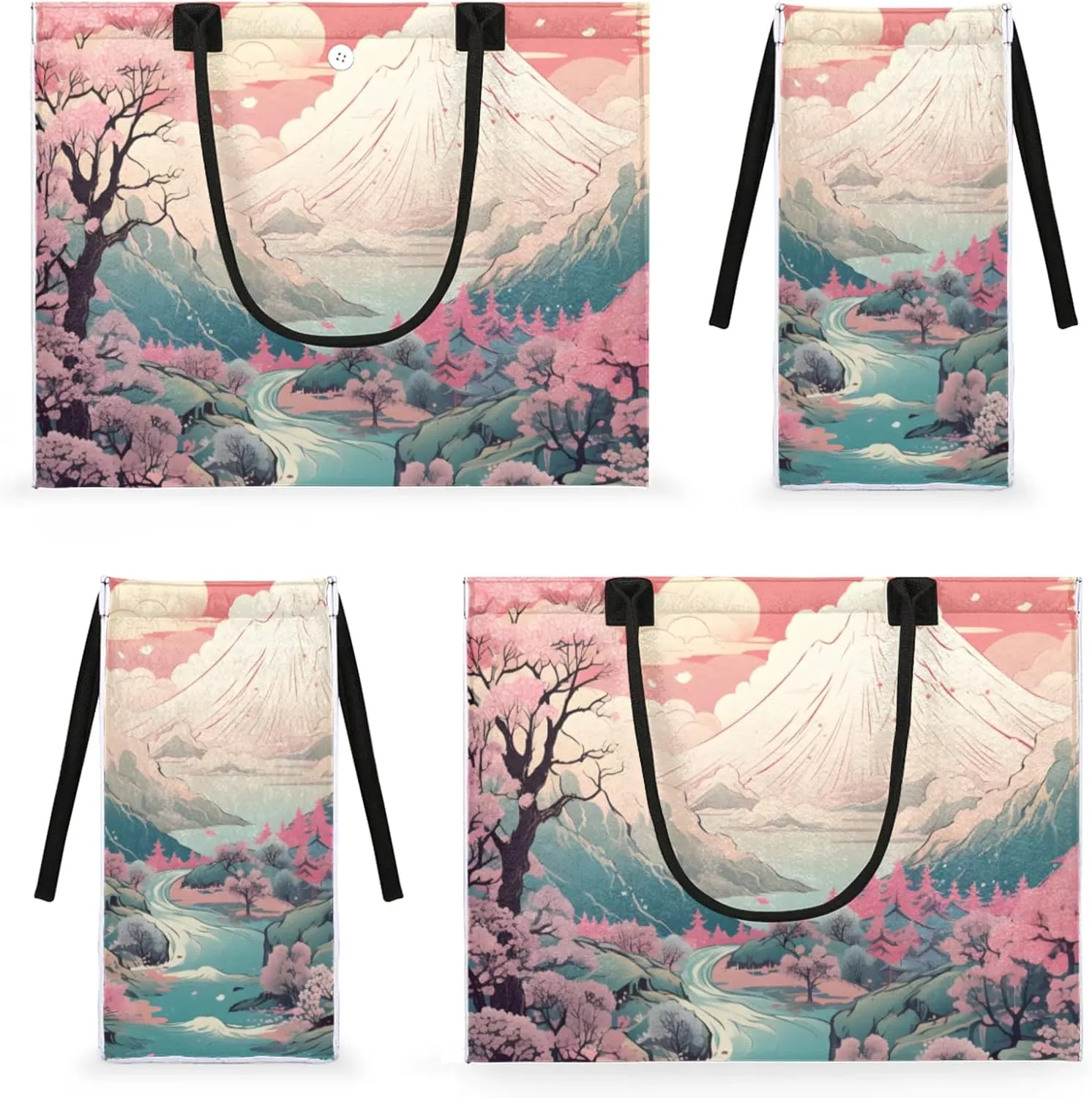 Tote Bag for Women Reusable Canvas Shoulder Bag