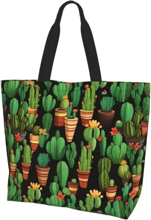 Tote Bag for Women Reusable Grocery Bag Shopping Bag Cats and Dogs Tote Bags Handbag Foldable Shoulder Bag
