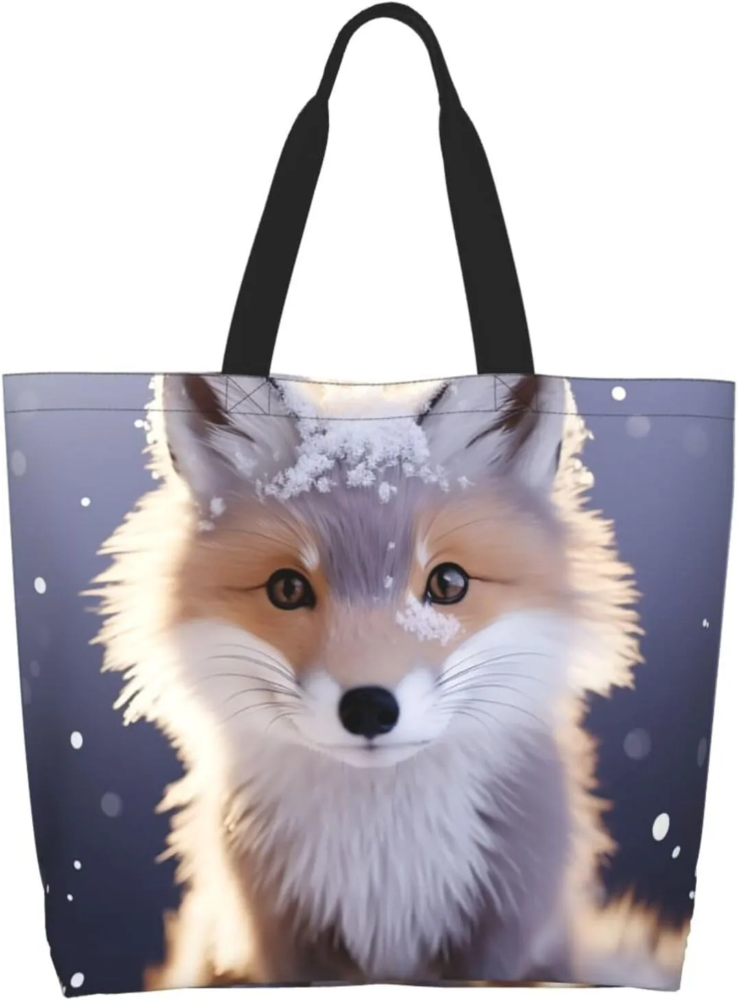 Tote Bag for Women Reusable Grocery Bag Shopping Bag Dachshund Pattern Tote Bags Handbag Foldable Shoulder Bag