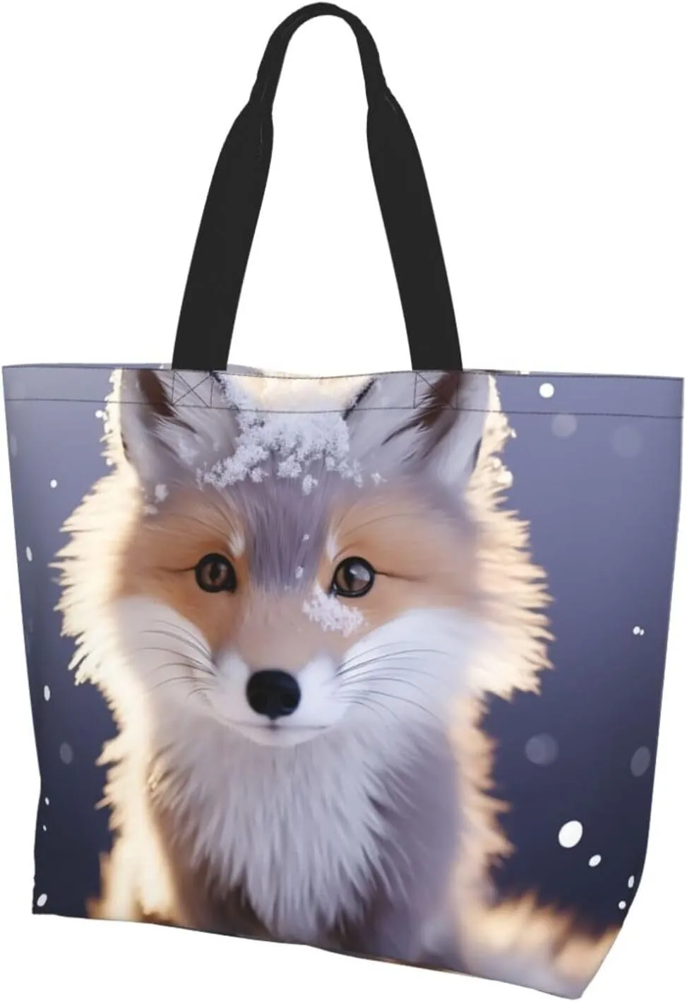 Tote Bag for Women Reusable Grocery Bag Shopping Bag Dachshund Pattern Tote Bags Handbag Foldable Shoulder Bag