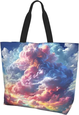 Tote Bag for Women Reusable Grocery Bag Shopping Bag Dalmatian Tote Bags Handbag Foldable Shoulder Bag