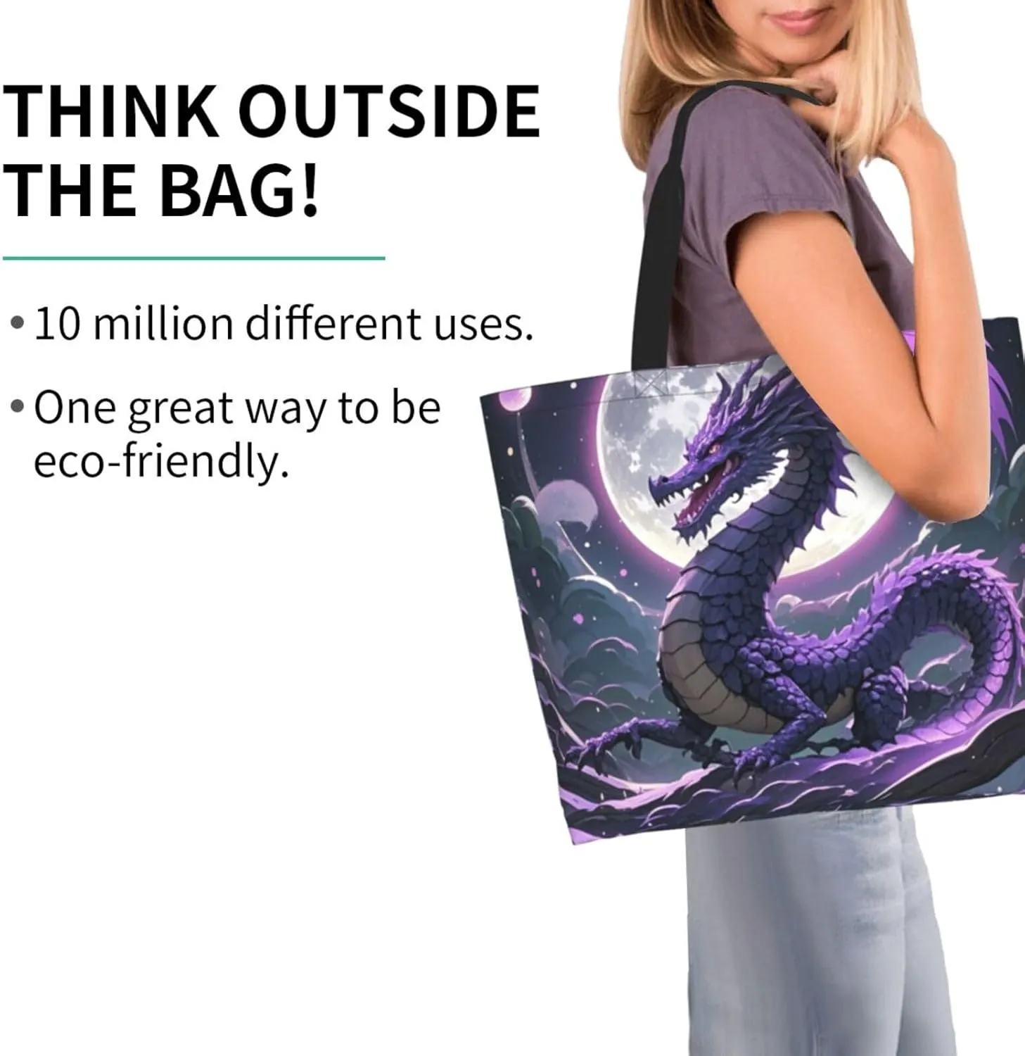 Tote Bag for Women Sea Otters Grocery Bag Foldable Shopping Bags Reusable Large Tote Bag