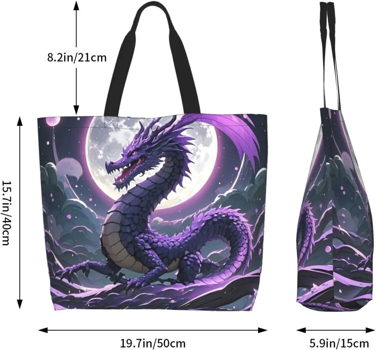 Tote Bag for Women Sea Otters Grocery Bag Foldable Shopping Bags Reusable Large Tote Bag