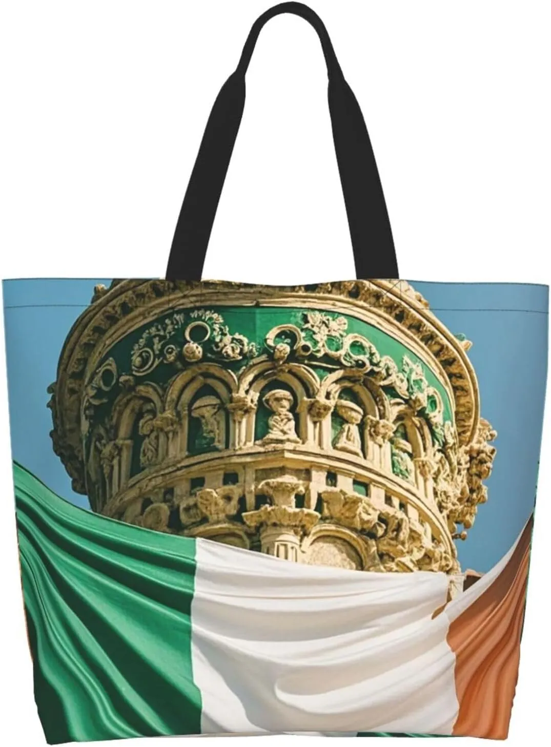 Tote Bag for Women Sea Otters Grocery Bag Foldable Shopping Bags Reusable Large Tote Bag