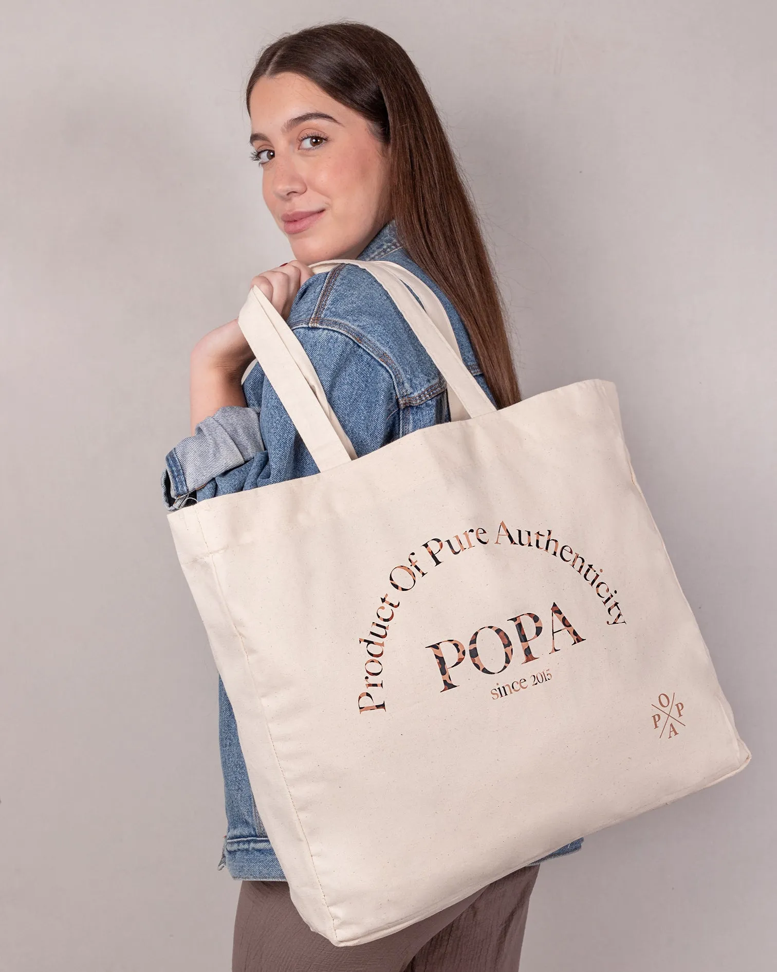 Tote Bag Jasmine Pique Leopardo